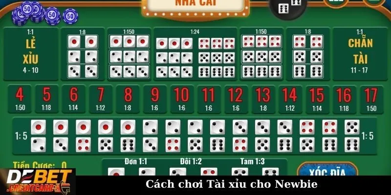 Chiến thuật chơi tài xỉu nào dễ thắng nhất? giải mã A - Z! 1 Cách chơi Tài xỉu cho Newbie