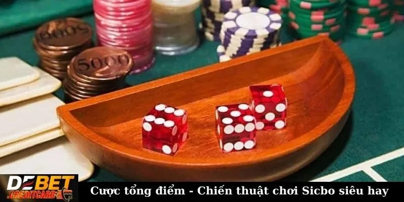 Những chiến thuật chơi Sicbo hiệu quả được cao thủ chia sẻ? 2 Cược tổng điểm - Chiến thuật chơi Sicbo siêu hay