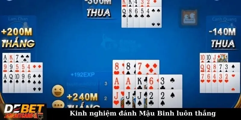 Hướng dẫn cách tính điểm chuẩn xác khi chơi bài Mậu Binh? 3 Kinh nghiệm đánh Mậu Binh luôn thắng