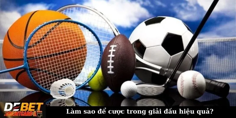Thời Điểm Lý Tưởng Để Tham Gia Cược Trong Các Giải Đấu Thể Thao 2 Làm sao để cược trong giải đấu hiệu quả?
