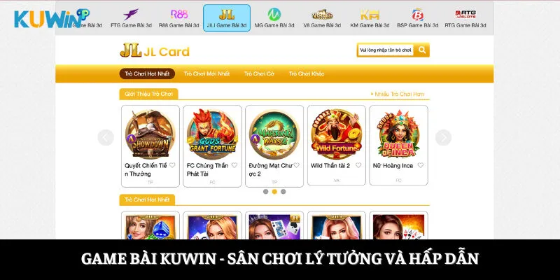Game Bài Online Thăng Hoa Cảm Xúc Cùng Những Thẻ Bài 1 Game bài Kuwin - Sân chơi lý tưởng và hấp dẫn